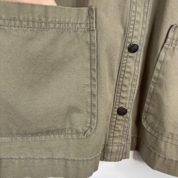 Idyllwind Army Green Jacket L Patches RARE Military Miranda Lambert Western Rock - Picture 10 of 15